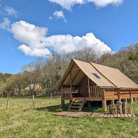 キャンプ場 Ecodomaine Chemins De Traverse